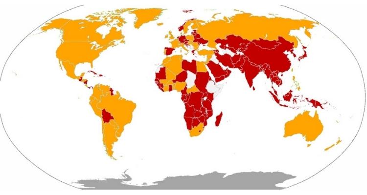 Countries that recognize or do not recognize dual citizenship