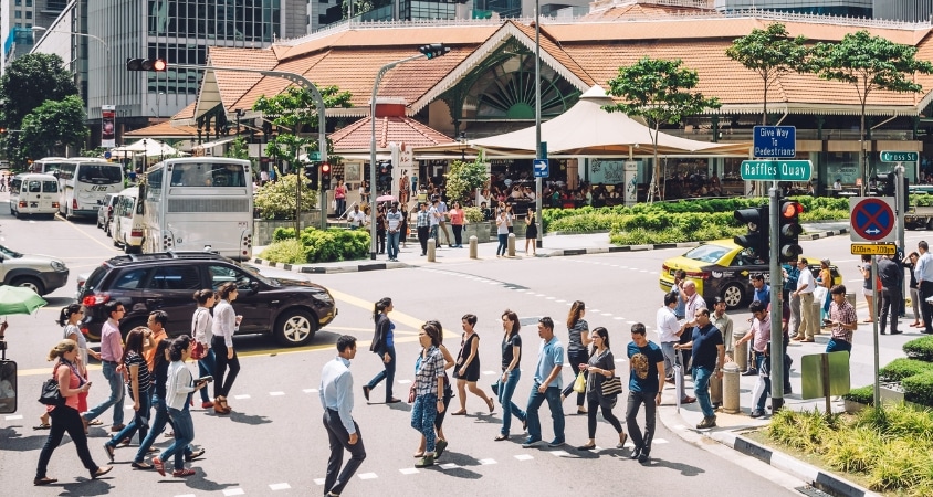 People in Singapore