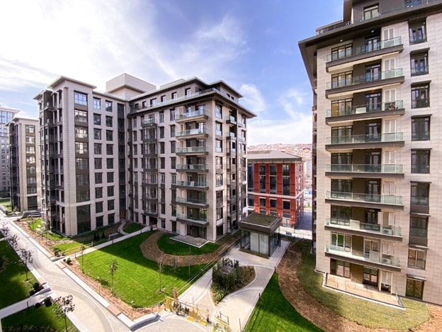 Five-storey buildings in the complex