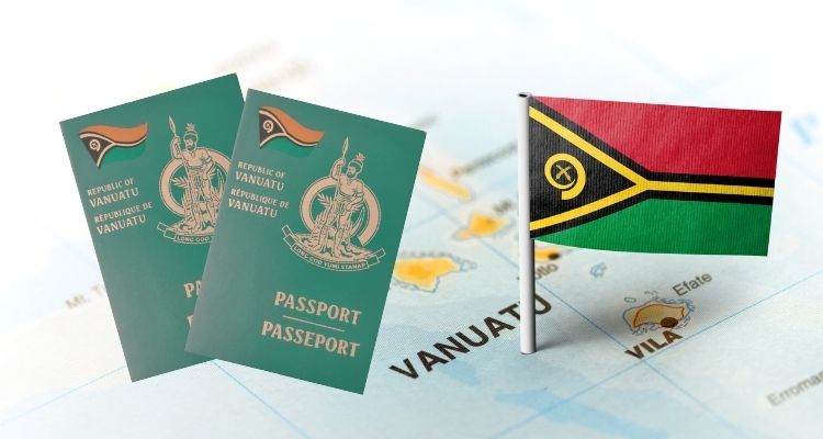 Vanuatu passport - picture
