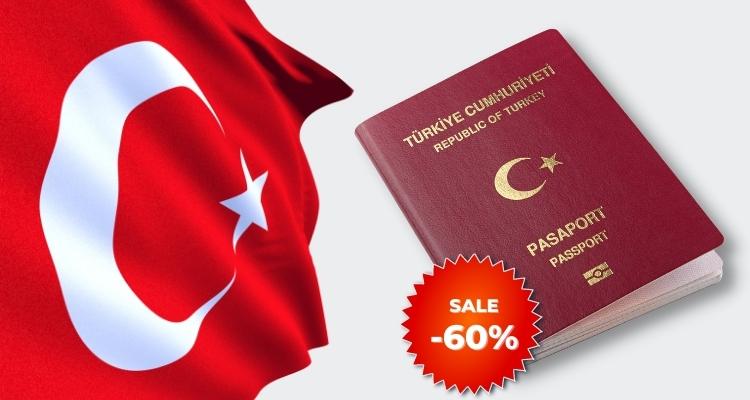 Turkish passport with sale