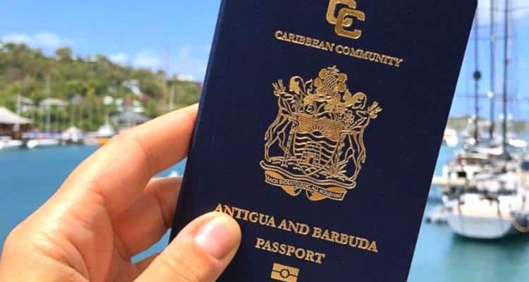 Antigua passport