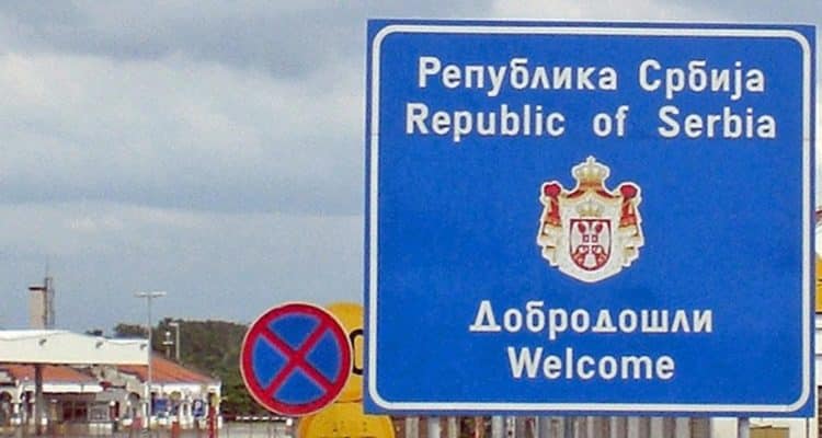Serbia border