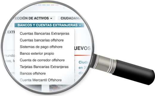 Categorías de menú