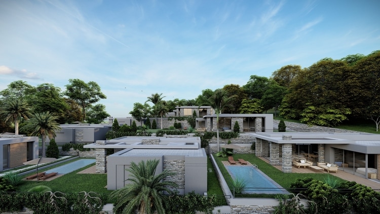 Exclusive villas in Yalikavak