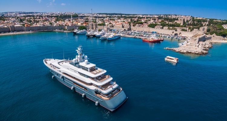 Which country owns the most yachts?