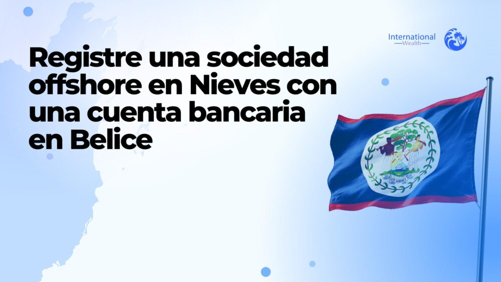 Registre una sociedad offshore en Nieves