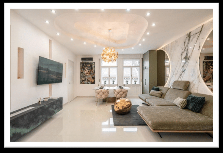 A Spacious Apartment with 3 Rooms