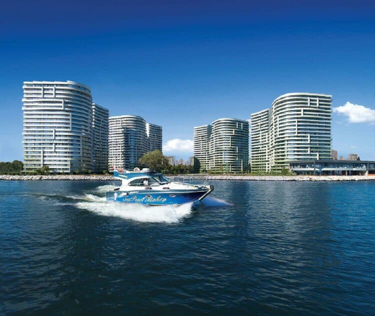 Seaside apartments in Ataköy
