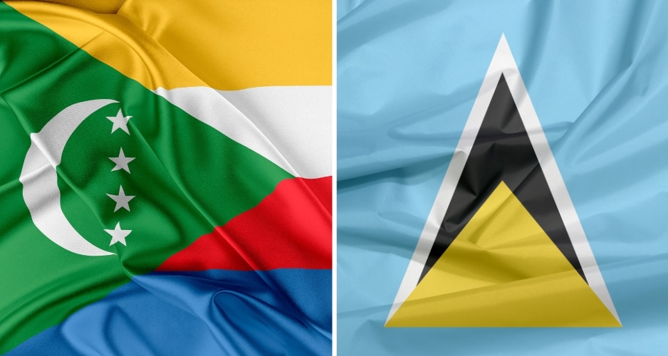 Comoros or St Lucia