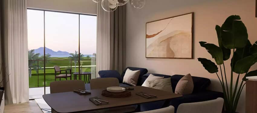 apartments in the Solaris residential complex