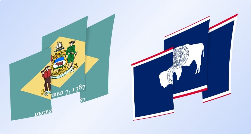 Delaware vs Wyoming