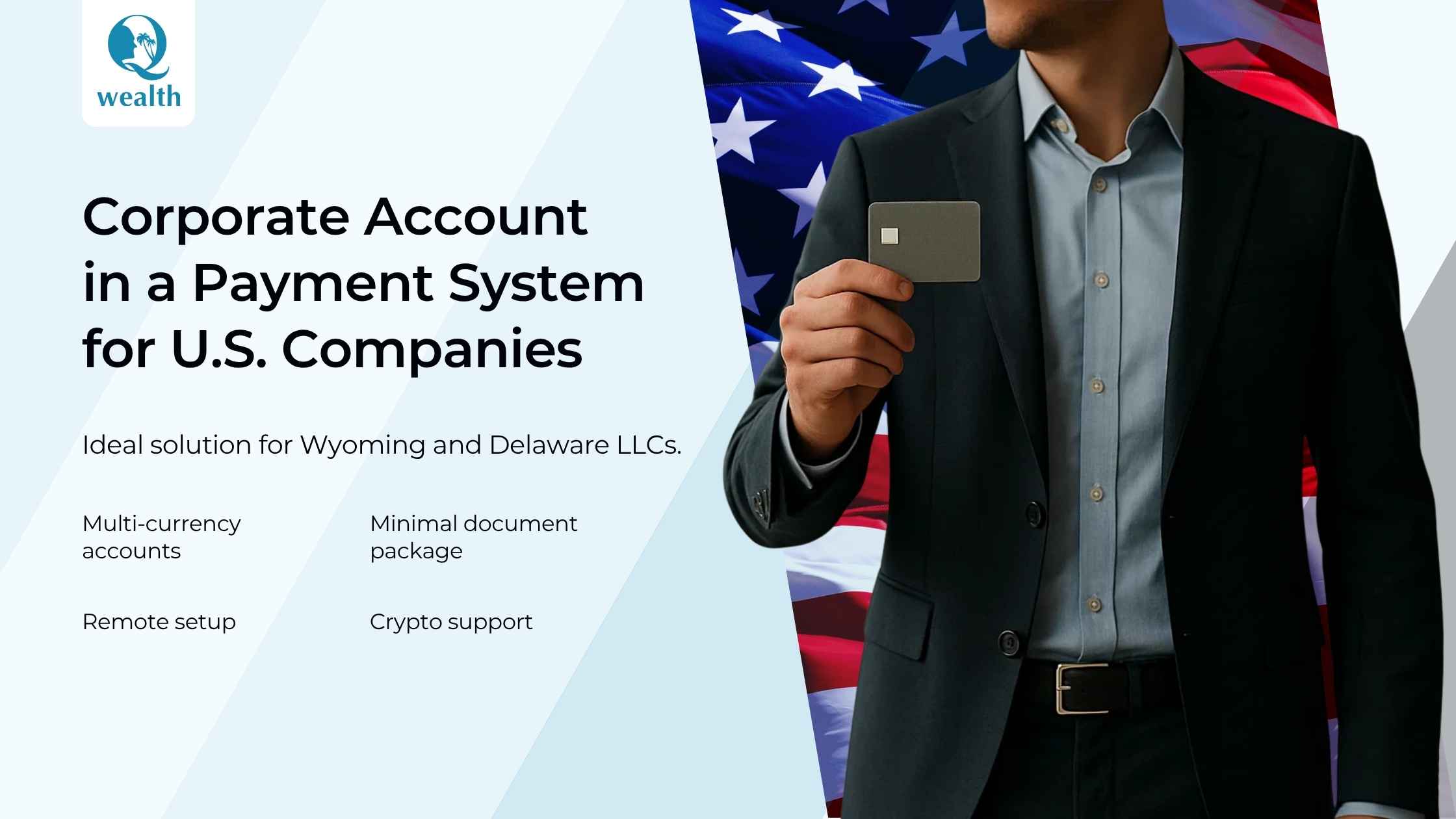 Account in a Payment System for U.S. Companies
