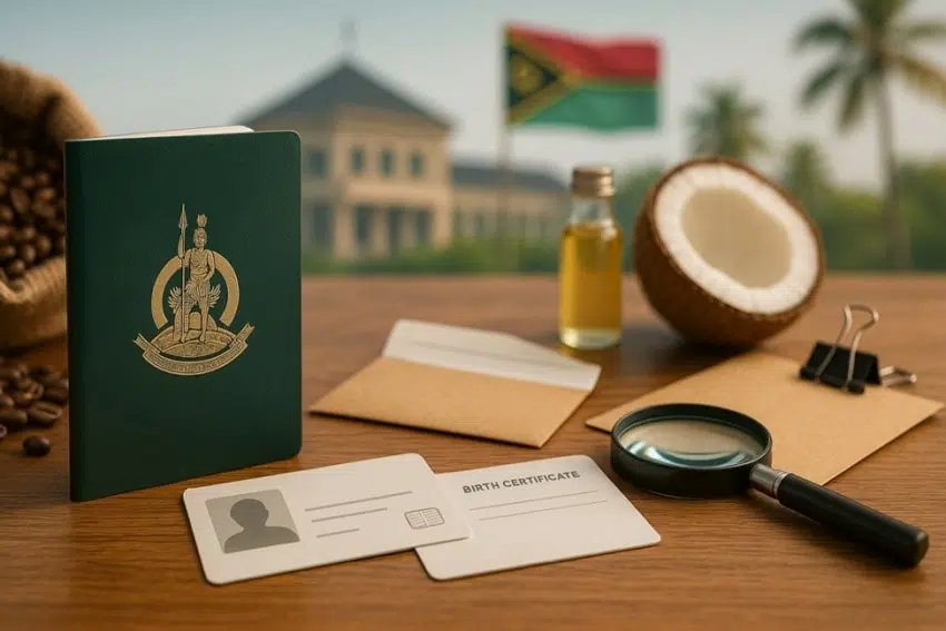 Vanuatu passport