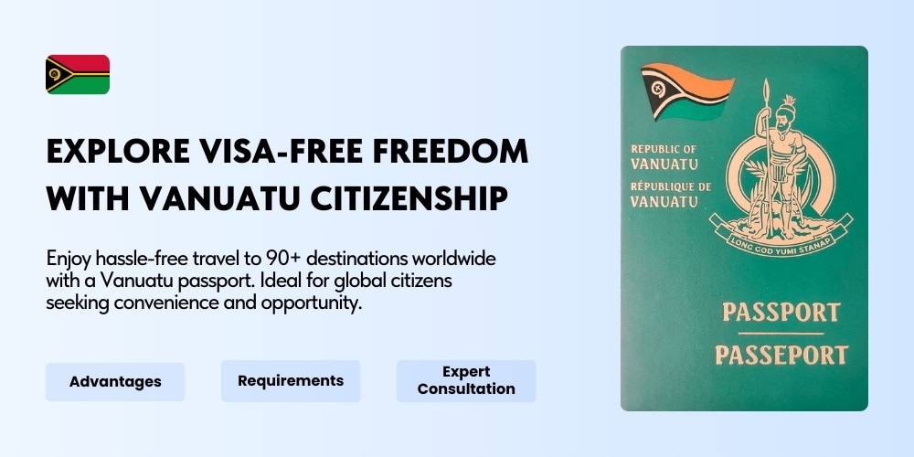 Vanuatu Passport Visa Free Countries